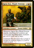 Agrus Kos, Wojek Veteran – Rare Magic: The Gathering card from Ravnica: City of Guilds (#190)