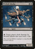 Wicked Akuba – Common Magic: The Gathering card from Champions of Kamigawa (#150)