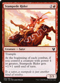Stampede Rider – Common Magic: The Gathering card from Theros Beyond Death (#155)