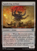 Sundering Archaic – Uncommon Magic: The Gathering card from Secrets of Strixhaven (#3)
