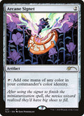 Arcane Signet – Rare Magic: The Gathering card from Secret Lair Drop (#201)