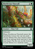 Floriferous Vinewall – Common Magic: The Gathering card from Modern Horizons 3 Commander (#228)