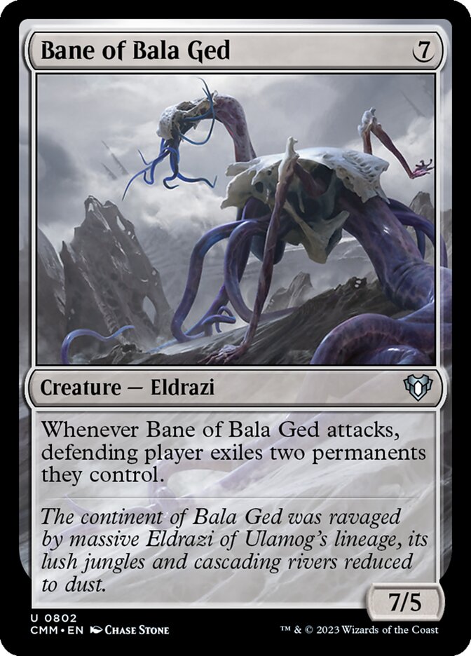 Bane of Bala Ged – Uncommon Magic: The Gathering card from Commander Masters (#802)
