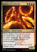 Rakdos Firewheeler – Uncommon Magic: The Gathering card from Ravnica Remastered (#213)