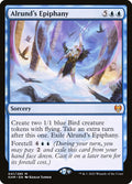 Alrund's Epiphany – Mythic Magic: The Gathering card from Kaldheim Promos (#41p)