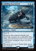 Ambling Stormshell – Rare Magic: The Gathering card from Tarkir: Dragonstorm Promos (#37p)