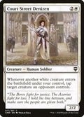 Court Street Denizen – Common Magic: The Gathering card from Commander Legends (#17)