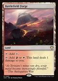 Battlefield Forge – Rare Magic: The Gathering card from Secrets of Strixhaven Commander (#362)