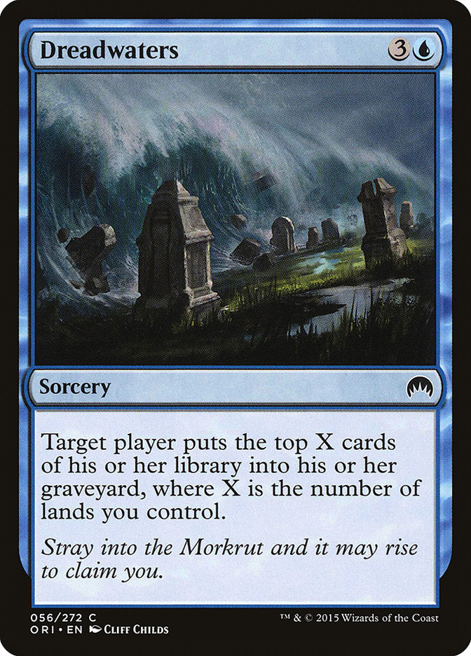 Dreadwaters – Common Magic: The Gathering card from Magic Origins (#56)