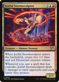 Joyful Stormsculptor – Uncommon Magic: The Gathering card from March of the Machine (#243)