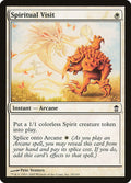 Spiritual Visit – Common Magic: The Gathering card from Saviors of Kamigawa (#29)