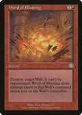 Word of Blasting – Uncommon Magic: The Gathering card from Mercadian Masques (#228)