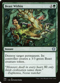 Beast Within – Uncommon Magic: The Gathering card from Commander 2021 (#186)