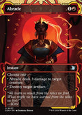Abrade – Uncommon Magic: The Gathering card from Secrets of Strixhaven Mystical Archive (#37)