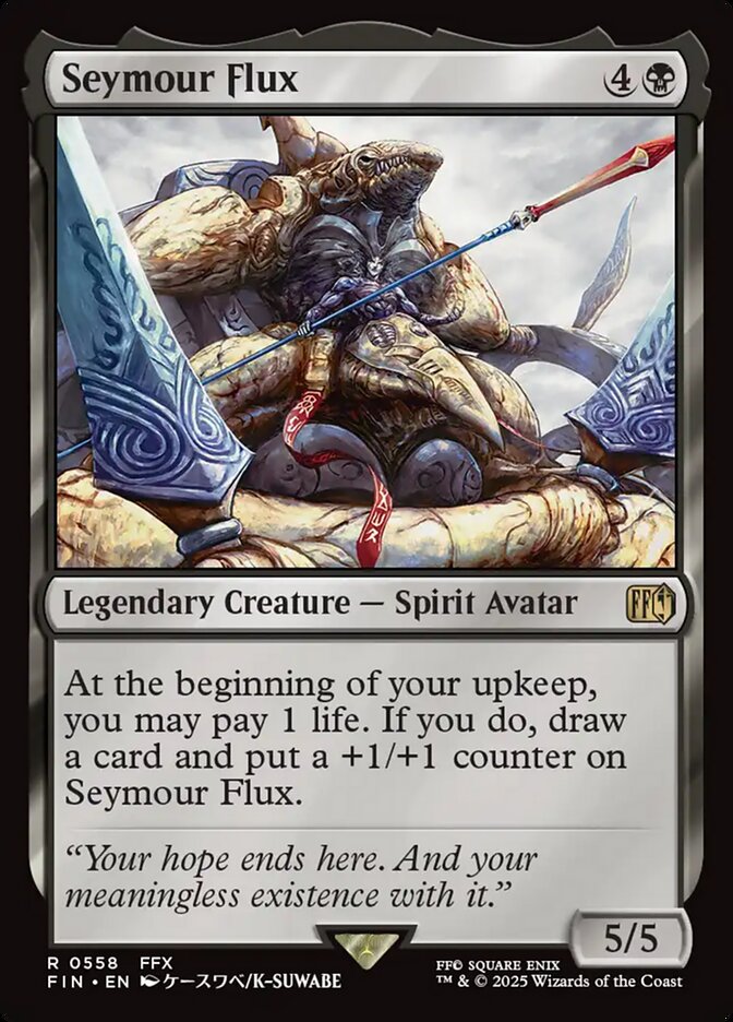 Seymour Flux – Rare Magic: The Gathering card from Final Fantasy (#558)
