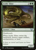 Acidic Slime – Uncommon Magic: The Gathering card from Neon Dynasty Commander (#112)