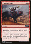 Trumpet Blast – Common Magic: The Gathering card from Core Set 2019 (#165)