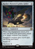Rocket-Powered Goblin Glider – Rare Magic: The Gathering card from Marvel's Spider-Man (#172)
