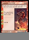 Summon: G.F. Ifrit – Common Magic: The Gathering card from Final Fantasy (#163)