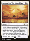 Approach of the Second Sun – Rare Magic: The Gathering card from Pioneer Challenger Decks 2021 (#1)