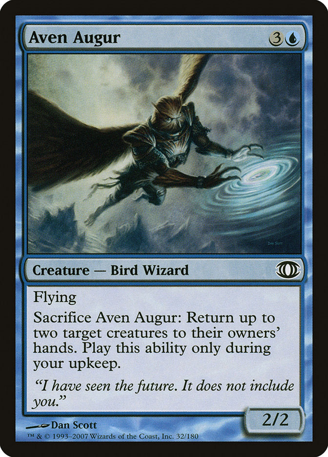 Aven Augur – Common Magic: The Gathering card from Future Sight (#32)