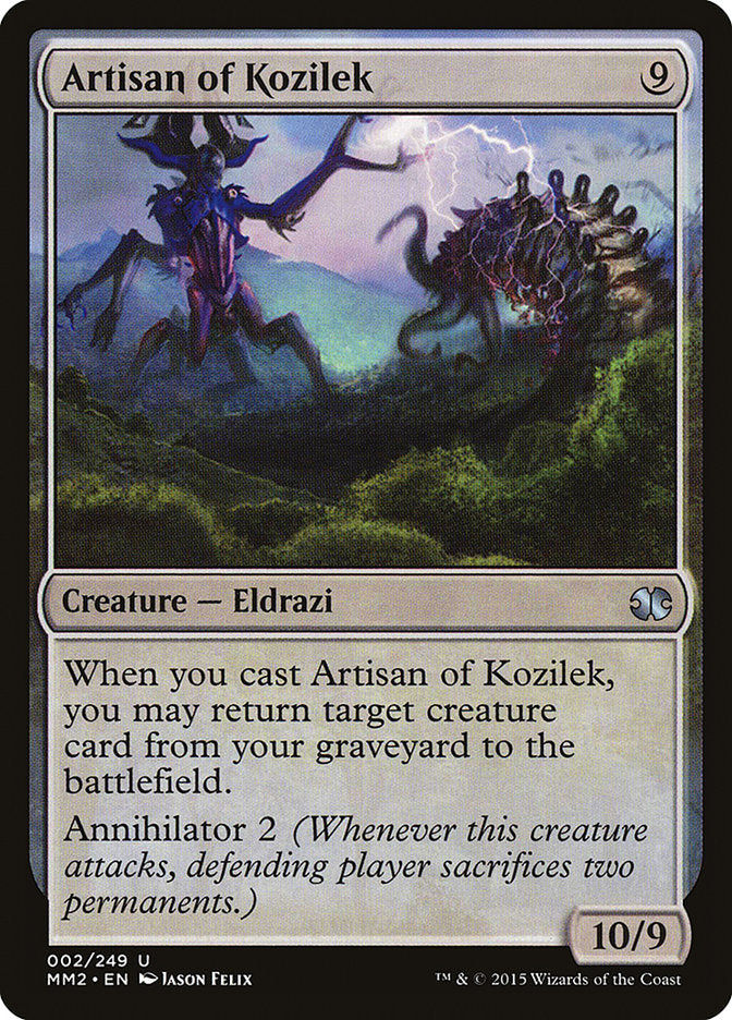 Artisan of Kozilek – Uncommon Magic: The Gathering card from Modern Masters 2015 (#2)