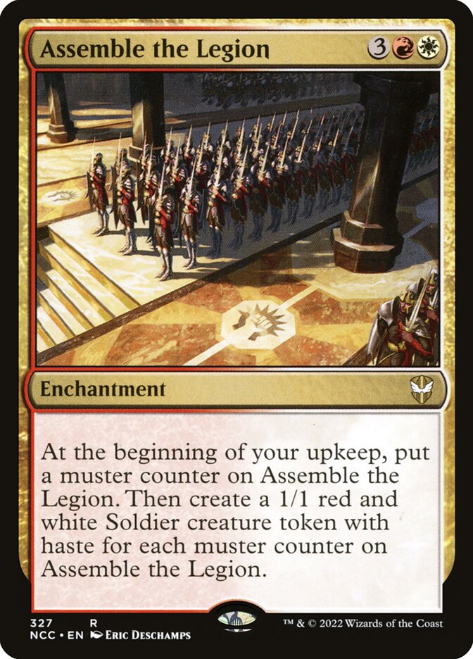 Assemble the Legion – Rare Magic: The Gathering card from New Capenna Commander (#327)