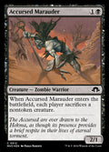 Accursed Marauder – Common Magic: The Gathering card from Modern Horizons 3 (#512)
