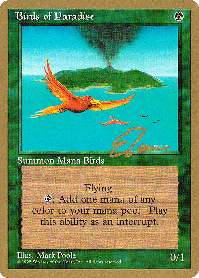 Birds of Paradise – Rare Magic: The Gathering card from Pro Tour Collector Set (#et234)
