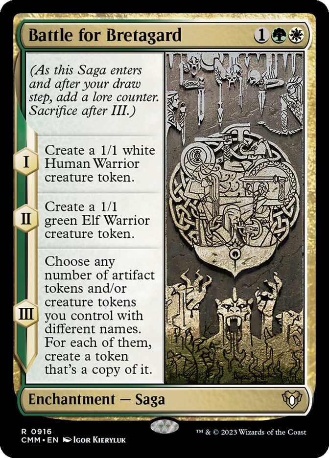 Battle for Bretagard – Rare Magic: The Gathering card from Commander Masters (#916)
