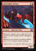 Adrenaline Jockey – Uncommon Magic: The Gathering card from Aetherdrift (#112)