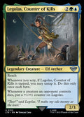 Legolas, Counter of Kills – Uncommon Magic: The Gathering card from The Lord of the Rings: Tales of Middle-earth (#212)