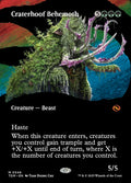 Craterhoof Behemoth – Mythic Magic: The Gathering card from Tarkir: Dragonstorm (#346)
