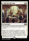A Tale for the Ages – Rare Magic: The Gathering card from Wilds of Eldraine (#34)