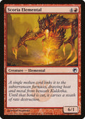Scoria Elemental – Common Magic: The Gathering card from Scars of Mirrodin (#102)