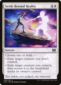 Settle Beyond Reality – Common Magic: The Gathering card from Double Masters 2022 (#30)