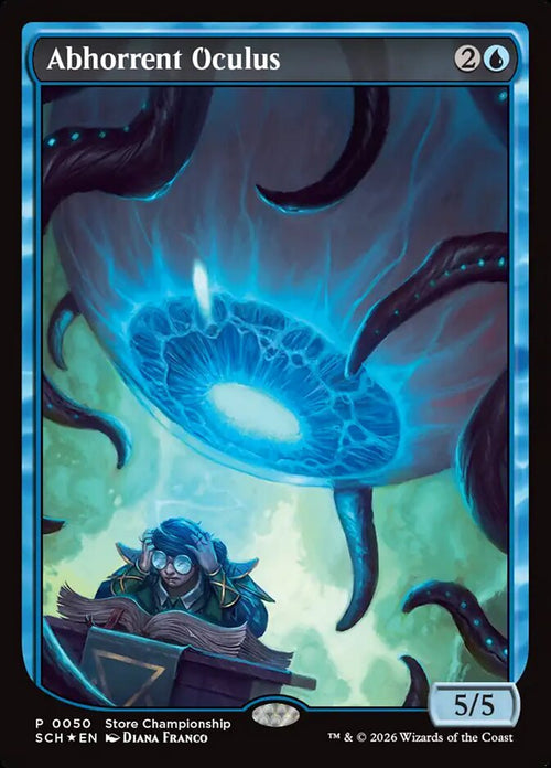 Abhorrent Oculus – Rare Magic: The Gathering card from Store Championships (#50)