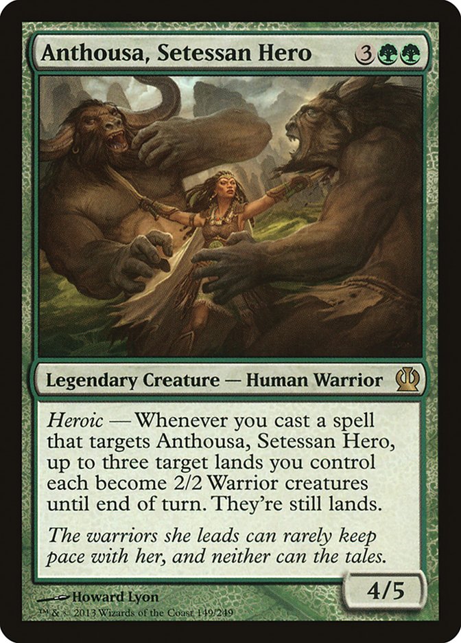 Anthousa, Setessan Hero – Rare Magic: The Gathering card from Theros (#149)