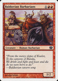 Balduvian Barbarians – Common Magic: The Gathering card from Ninth Edition (#174)