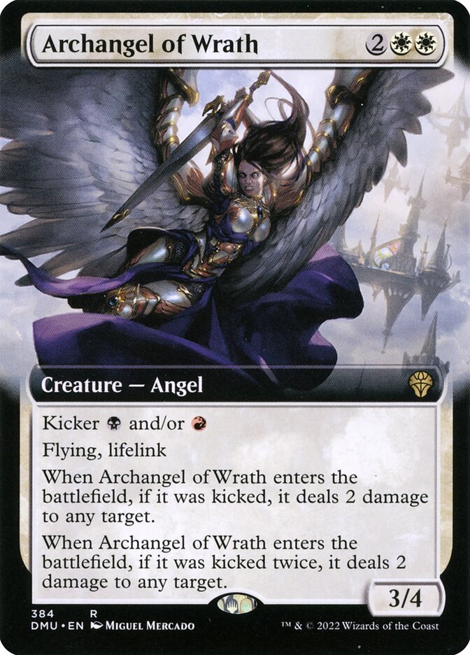 Archangel of Wrath – Rare Magic: The Gathering card from Dominaria United (#384)