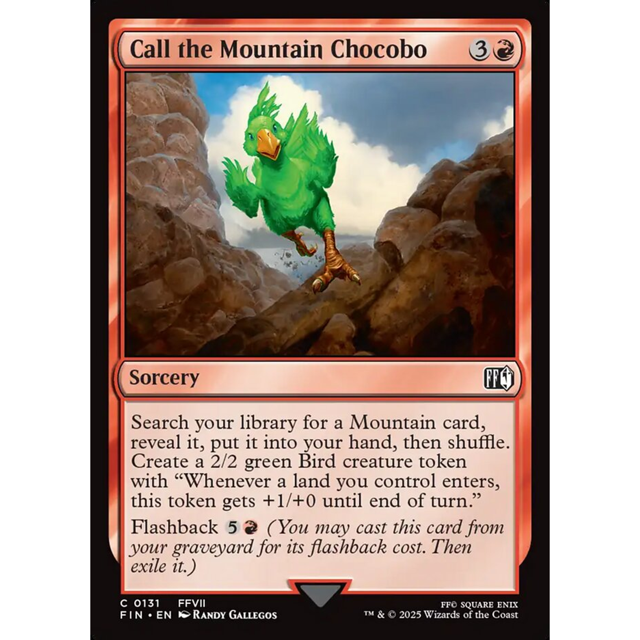 Call the Mountain Chocobo (FIN 131) — Moore Collectables UK