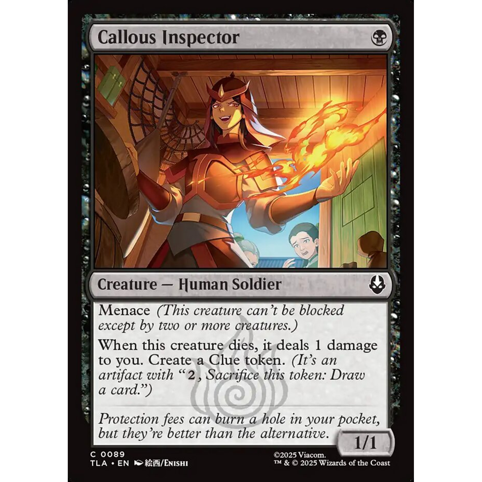 Callous Inspector (TLA 89) — Moore Collectables UK