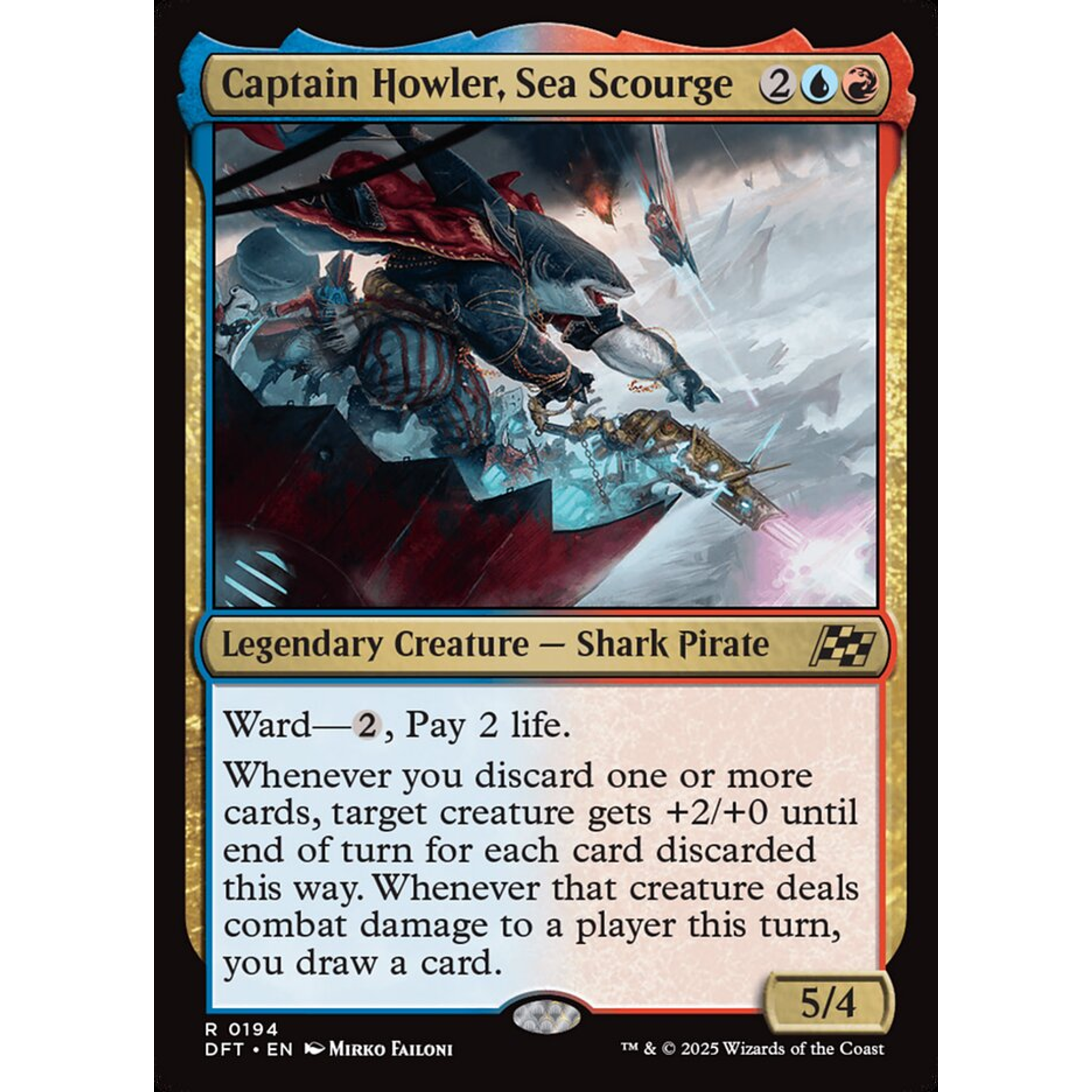 Captain Howler, Sea Scourge (DFT 194) — Moore Collectables UK