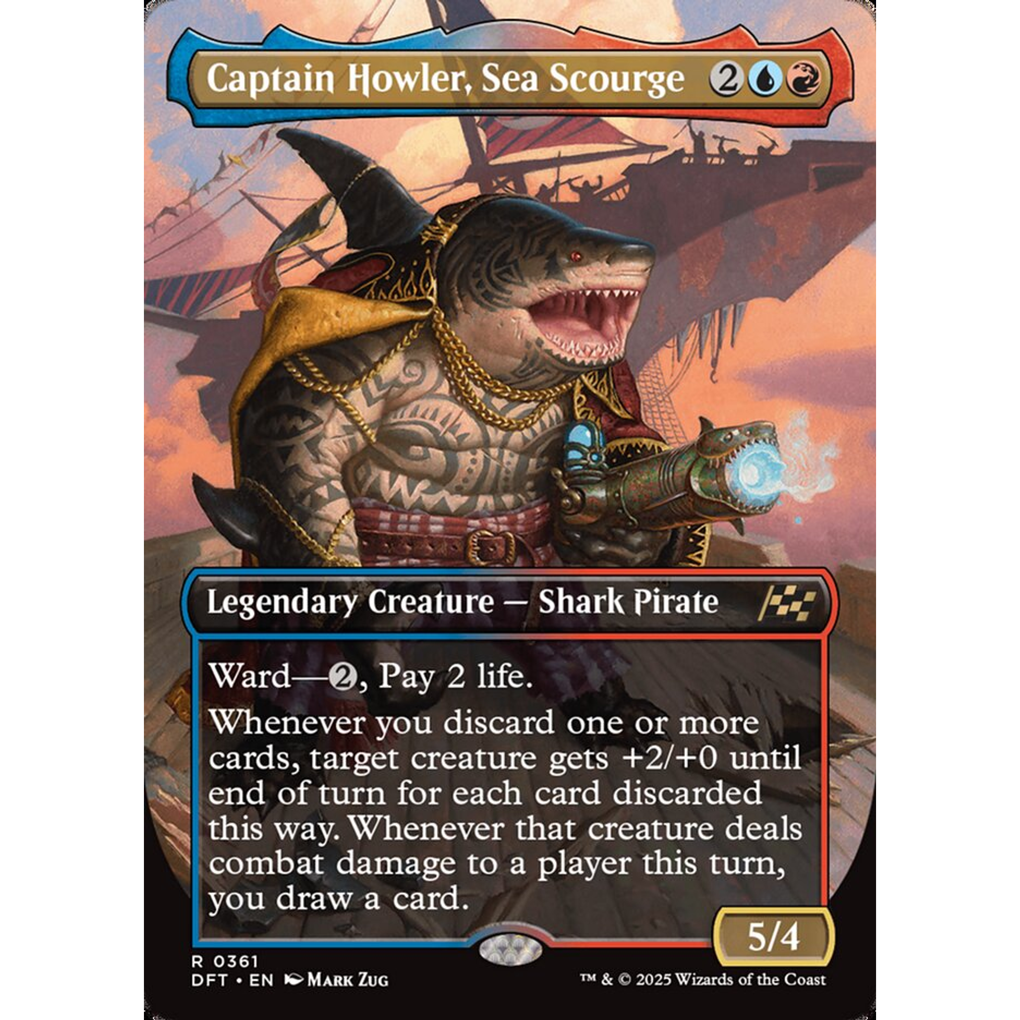 Captain Howler, Sea Scourge (DFT 361) — Moore Collectables UK