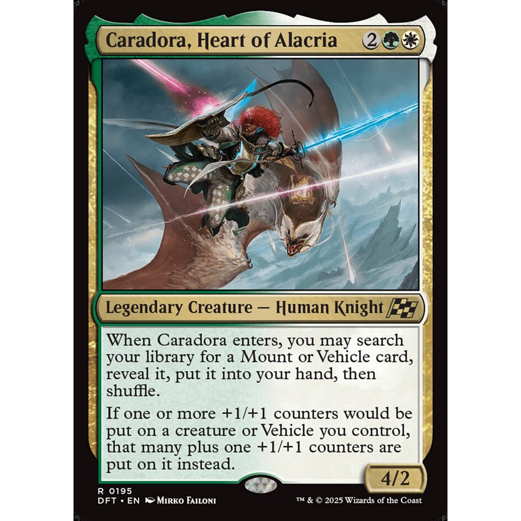 Caradora, Heart of Alacria (DFT 195) — Moore Collectables UK
