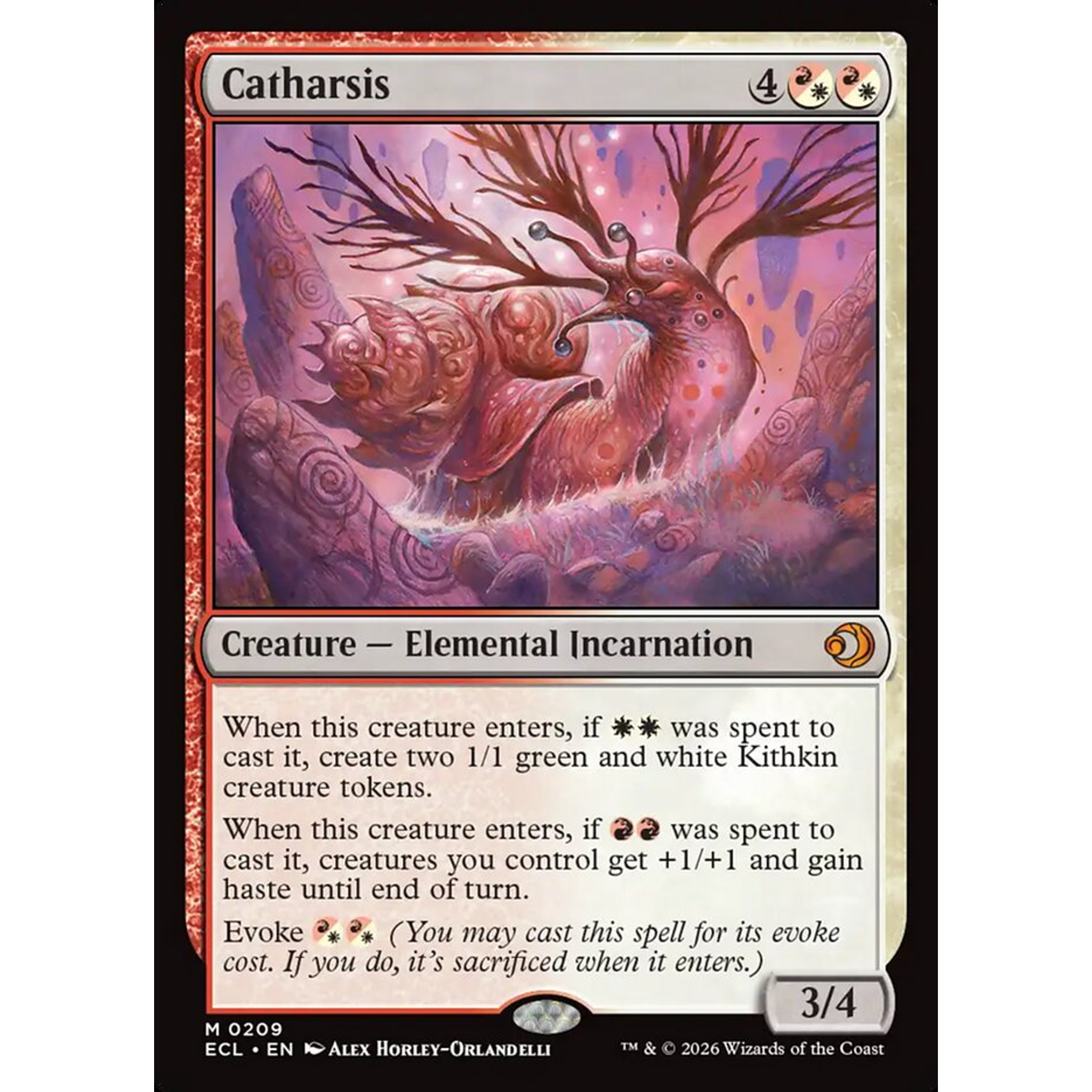 Catharsis (ECL 209) — Moore Collectables UK
