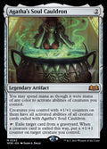 Agatha's Soul Cauldron – Mythic Magic: The Gathering card from Wilds of Eldraine Promos (#242p)