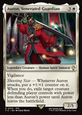Auron, Venerated Guardian – Rare Magic: The Gathering card from Final Fantasy Commander (#10)