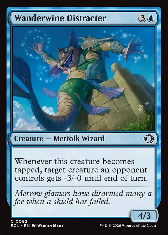 Wanderwine Distracter – Common Magic: The Gathering card from Lorwyn Eclipsed (#82)