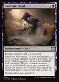 Animate Dead – Uncommon Magic: The Gathering card from Secrets of Strixhaven Commander (#207)